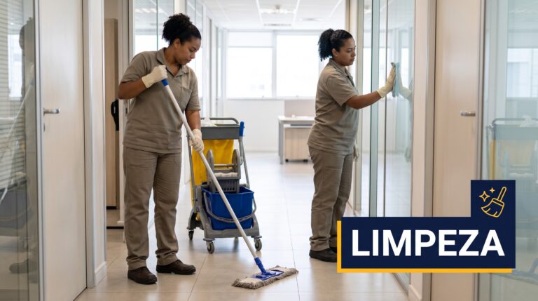 Imagem do artigo: Terceirização de limpeza profissional para empresas: o que avaliar antes de contratar